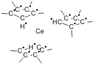 Tris(tetramethylcyclopentadienyl)cerium(III)Structure,251984-08-4Structure Tris(tetramethylcyclopentadienyl)cerium(III) Structure,251984-08-4Structure