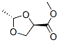 1,3-Dioxolane-4-carboxylicacid,2-methyl-,methylester,trans-()-(8ci)Structure,25687-55-2Structure 1,3-Dioxolane-4-carboxylicacid,2-methyl-,methylester,trans-()-(8ci) Structure,25687-55-2Structure