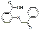 2-[(2-氧代-2-苯基乙基)硫代]苯甲酸結構式_25803-71-8結構式