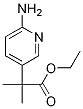 2-(6-Amino-pyridin-3-yl)-2-methyl-propionic acid ethyl esterStructure,258264-09-4Structure 2-(6-Amino-pyridin-3-yl)-2-methyl-propionic acid ethyl ester Structure,258264-09-4Structure