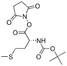 Boc-d-met-osu Structure,26060-98-0Structure