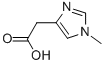(1-Methyl-1h-imidazol-4-yl)-acetic acidStructure,2625-49-2Structure (1-Methyl-1h-imidazol-4-yl)-acetic acid Structure,2625-49-2Structure