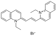 Pinacyanol bromide Structure,2670-67-9Structure