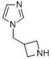 1H-imidazole,1-(3-azetidinylmethyl)-(9ci)Structure,278789-05-2Structure 1H-imidazole,1-(3-azetidinylmethyl)-(9ci) Structure,278789-05-2Structure
