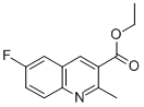 Ethyl 6-fluoro-2-methylquinoline-3-carboxylateStructure,282540-26-5Structure Ethyl 6-fluoro-2-methylquinoline-3-carboxylate Structure,282540-26-5Structure