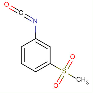 1-Isocyanato-3-(methylsulfonyl)benzeneStructure,28479-21-2Structure 1-Isocyanato-3-(methylsulfonyl)benzene Structure,28479-21-2Structure