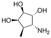 1,2,3-Cyclopentanetriol, 4-amino-5-methyl-, (1r,2r,3r,4r,5r)-(9ci)Structure,286851-32-9Structure 1,2,3-Cyclopentanetriol, 4-amino-5-methyl-, (1r,2r,3r,4r,5r)-(9ci) Structure,286851-32-9Structure