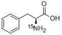 L-苯基丙氨酸-15N結構式_29700-34-3結構式