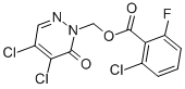 (4,5-Dichloro-6-oxo-1,6-dihydropyridazin-1-yl)methyl 2-chloro-6-fluorobenzoate Structure,298188-08-6Structure