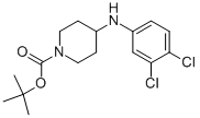 Tert-butyl 4-(3,4-dichloroanilino)-1-piperidinecarboxylateStructure,298699-15-7Structure Tert-butyl 4-(3,4-dichloroanilino)-1-piperidinecarboxylate Structure,298699-15-7Structure