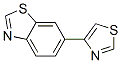 (8ci)-6-(4-噻唑)-苯并噻唑結(jié)構(gòu)式_29942-05-0結(jié)構(gòu)式