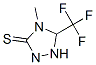 4-Methyl-5-(trifluoromethyl)-1,2,4-triazolin-3(2h)-thioneStructure,30682-81-6Structure 4-Methyl-5-(trifluoromethyl)-1,2,4-triazolin-3(2h)-thione Structure,30682-81-6Structure