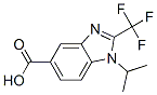 1-異丙基-2-(三氟甲基)-1H-苯并咪唑-5-羧酸結構式_306935-42-2結構式