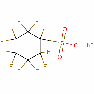 Potassium UndecafluorocyclohexanesulphonateStructure,3107-18-4Structure Potassium Undecafluorocyclohexanesulphonate Structure,3107-18-4Structure