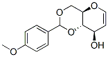 4,6-O-(4-甲氧基芐烯)-D-己烯糖結(jié)構(gòu)式_312623-79-3結(jié)構(gòu)式