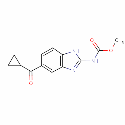 環(huán)苯達唑結構式_31431-43-3結構式