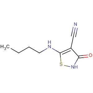 5-(Butylamino)-2,3-dihydro-3-oxo-4-isothiazolecarbonitrileStructure,31815-37-9Structure 5-(Butylamino)-2,3-dihydro-3-oxo-4-isothiazolecarbonitrile Structure,31815-37-9Structure
