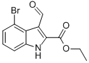 1H-indole-2-carboxylic acid,4-bromo-3-formyl -,ethyl esterStructure,318292-53-4Structure 1H-indole-2-carboxylic acid,4-bromo-3-formyl -,ethyl ester Structure,318292-53-4Structure