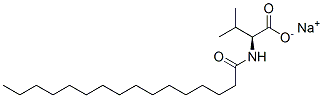 Sodium N-hexadecanoyl-L-valinate Structure,32190-54-8Structure