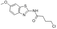 4-Chloro-n-(6-methoxy-2-benzothiazolyl)-butanamideStructure,326872-93-9Structure 4-Chloro-n-(6-methoxy-2-benzothiazolyl)-butanamide Structure,326872-93-9Structure