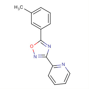 3-(Pyridin-2-yl)-5-(3-methylphenyl)-1,2,4-oxadiazoleStructure,327056-12-2Structure 3-(Pyridin-2-yl)-5-(3-methylphenyl)-1,2,4-oxadiazole Structure,327056-12-2Structure