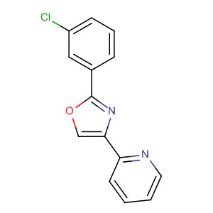 2-(3-Chlorophenyl)-4-(pyridin-2-yl)-1,3-oxazoleStructure,327056-45-1Structure 2-(3-Chlorophenyl)-4-(pyridin-2-yl)-1,3-oxazole Structure,327056-45-1Structure
