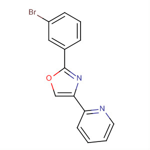 2-(3-Bromophenyl)-4-(pyridin-2-yl)-1,3-oxazoleStructure,327056-46-2Structure 2-(3-Bromophenyl)-4-(pyridin-2-yl)-1,3-oxazole Structure,327056-46-2Structure