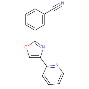 2-(3-Cyanophenyl)-4-(pyridin-2-yl)-1,3-oxazoleStructure,327056-47-3Structure 2-(3-Cyanophenyl)-4-(pyridin-2-yl)-1,3-oxazole Structure,327056-47-3Structure