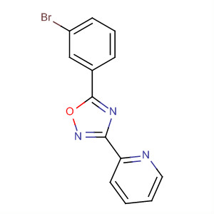 3-(Pyridin-2-yl)-5-(3-bromophenyl)-1,2,4-oxadiazoleStructure,327056-52-0Structure 3-(Pyridin-2-yl)-5-(3-bromophenyl)-1,2,4-oxadiazole Structure,327056-52-0Structure