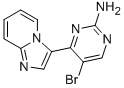 2-Amino-5-bromo-4-(imidazo[1,2-a]pyrid-3-yl)pyrimidine Structure,328062-41-5Structure