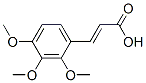 trans-2,3,4-Trimethoxycinnamic acidStructure,33130-03-9Structure trans-2,3,4-Trimethoxycinnamic acid Structure,33130-03-9Structure