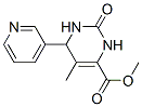 4-Pyrimidinecarboxylicacid,1,2,3,6-tetrahydro-5-methyl-2-oxo-6-(3-pyridinyl)-,methylester(9ci)Structure,331658-20-9Structure 4-Pyrimidinecarboxylicacid,1,2,3,6-tetrahydro-5-methyl-2-oxo-6-(3-pyridinyl)-,methylester(9ci) Structure,331658-20-9Structure