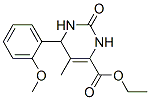 4-Pyrimidinecarboxylicacid,1,2,3,6-tetrahydro-6-(2-methoxyphenyl)-5-methyl-2-oxo-,ethylester(9ci)Structure,331658-37-8Structure 4-Pyrimidinecarboxylicacid,1,2,3,6-tetrahydro-6-(2-methoxyphenyl)-5-methyl-2-oxo-,ethylester(9ci) Structure,331658-37-8Structure