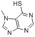 7-Methyl-6-mercaptopurineStructure,3324-79-6Structure 7-Methyl-6-mercaptopurine Structure,3324-79-6Structure