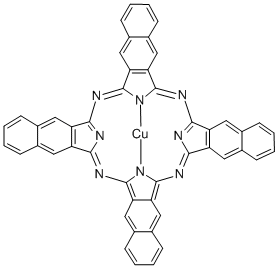 萘酞菁銅結(jié)構(gòu)式_33273-09-5結(jié)構(gòu)式