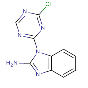 1-(4-Chloro-1,3,5-triazin-2-yl)-1h-benzo[d]imidazol-2-amine Structure,333737-08-9Structure