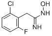 2-(2-Chloro-6-fluoro-phenyl)-n-hydroxy-acetamidineStructure,333748-81-5Structure 2-(2-Chloro-6-fluoro-phenyl)-n-hydroxy-acetamidine Structure,333748-81-5Structure