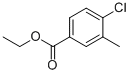 4-Chloro-3-methylbenzoic acid ethyl esterStructure,335013-04-2Structure 4-Chloro-3-methylbenzoic acid ethyl ester Structure,335013-04-2Structure