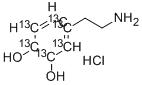 2-(3,4-Dihydroxyphenyl-13c6)ethylamine hclStructure,335080-94-9Structure 2-(3,4-Dihydroxyphenyl-13c6)ethylamine hcl Structure,335080-94-9Structure