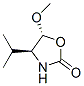 (4S,5R)-(9Ci)-5-甲氧基-4-(1-甲基乙基)-2-噁唑烷酮結(jié)構(gòu)式_335627-77-5結(jié)構(gòu)式