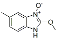 1H-benzimidazole,2-methoxy-5-methyl-,3-oxide(9ci)Structure,343332-46-7Structure 1H-benzimidazole,2-methoxy-5-methyl-,3-oxide(9ci) Structure,343332-46-7Structure