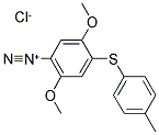 P-diazo(4’-tolyl)mercapto-2,5-dimethoxy benzene zinc chloride saltStructure,34370-35-9Structure P-diazo(4’-tolyl)mercapto-2,5-dimethoxy benzene zinc chloride salt Structure,34370-35-9Structure