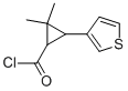 Cyclopropanecarbonyl chloride,2,2-dimethyl-3-(3-thienyl)-(9ci)Structure,343856-88-2Structure Cyclopropanecarbonyl chloride,2,2-dimethyl-3-(3-thienyl)-(9ci) Structure,343856-88-2Structure