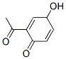 2,5-Cyclohexadien-1-one,2-acetyl-4-hydroxy-(9ci)Structure,343864-52-8Structure 2,5-Cyclohexadien-1-one,2-acetyl-4-hydroxy-(9ci) Structure,343864-52-8Structure