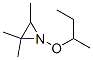 Aziridine,2,2,3-trimethyl-1-(1-methylpropoxy)-(9ci)Structure,343864-95-9Structure Aziridine,2,2,3-trimethyl-1-(1-methylpropoxy)-(9ci) Structure,343864-95-9Structure