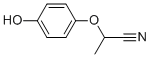 2-(4-羥基苯氧基)丙腈結(jié)構(gòu)式_343866-65-9結(jié)構(gòu)式