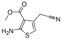 3-Thiophenecarboxylicacid,2-amino-4-(cyanomethyl)-,methylester(9ci)Structure,349662-51-7Structure 3-Thiophenecarboxylicacid,2-amino-4-(cyanomethyl)-,methylester(9ci) Structure,349662-51-7Structure