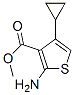 3-Thiophenecarboxylicacid,2-amino-4-cyclopropyl-,methylester(9ci)Structure,349662-85-7Structure 3-Thiophenecarboxylicacid,2-amino-4-cyclopropyl-,methylester(9ci) Structure,349662-85-7Structure
