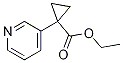 Ethyl1-(pyridin-3-yl)cyclopropanecarboxylateStructure,351421-95-9Structure Ethyl1-(pyridin-3-yl)cyclopropanecarboxylate Structure,351421-95-9Structure
