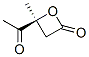 (4S)-(9Ci)-4-乙?；?4-甲基-2-氧雜環(huán)丁烷酮結(jié)構(gòu)式_353302-37-1結(jié)構(gòu)式